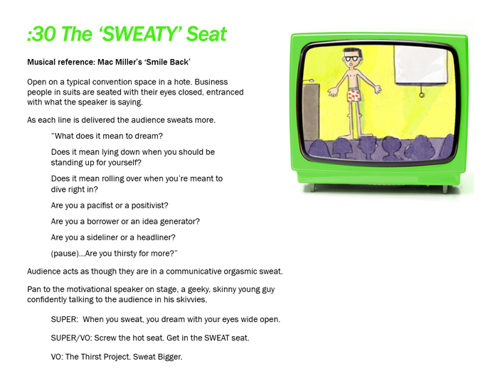 SWEATY Seat